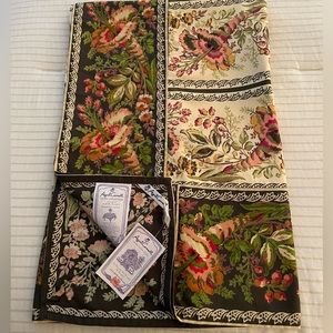 April Cornell table cover, NWT, 54”x54”